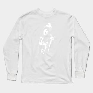 Nicole Haught White Vector Design - Wynonna Earp Season 4 Long Sleeve T-Shirt